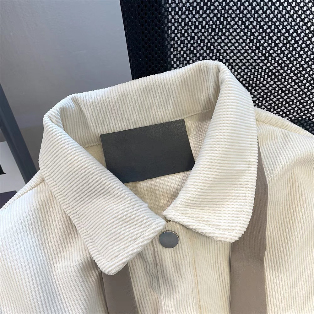 Billonaire girlfriend corduroy shirt SDZZ959 images